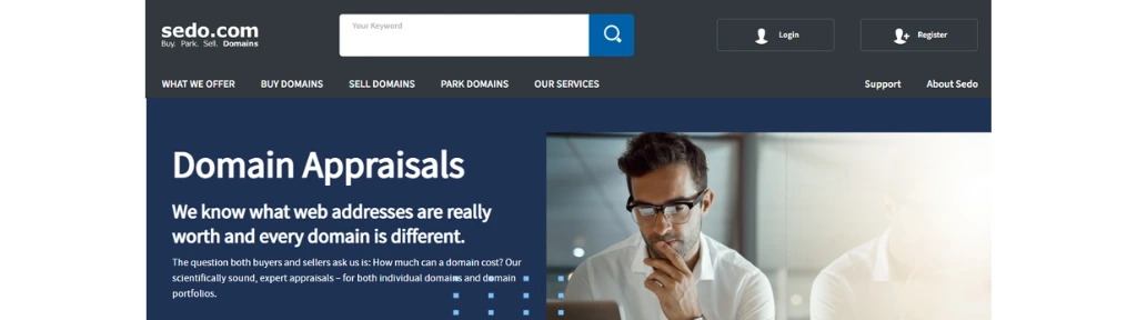 sedo-domain-appraisals