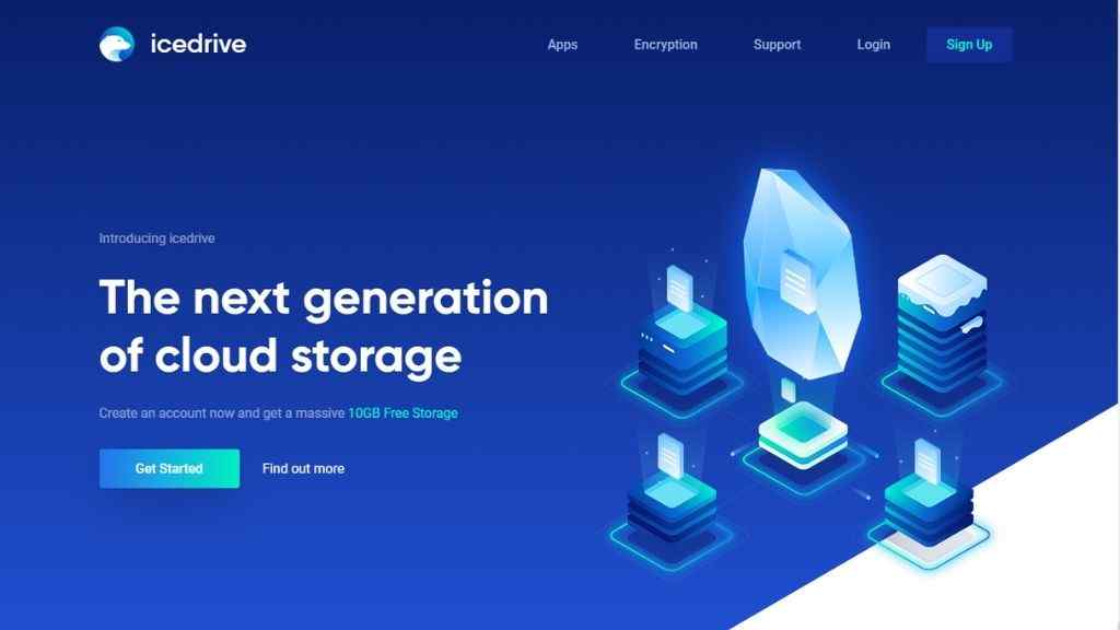 Icedrive best free cloud storage