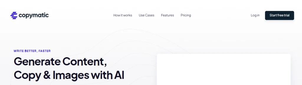 AI-copywriter-copymatic-AI