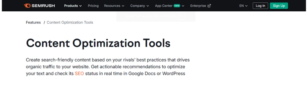 SEMRush-content-optimization-tools