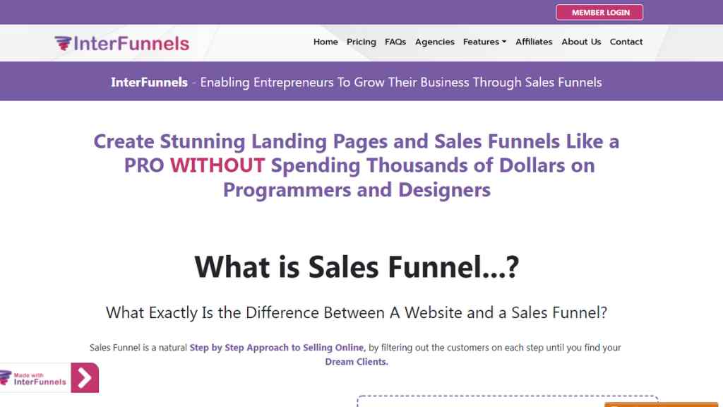 sales-funnel-builder-software-interfunnels