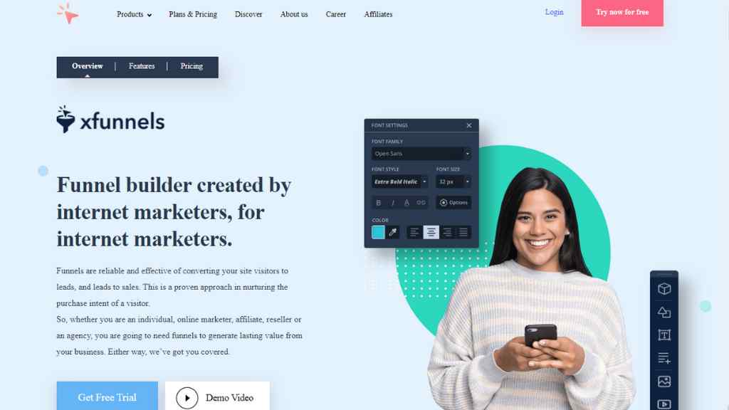Xfunnels-funnel-builder-for-internet-marketers