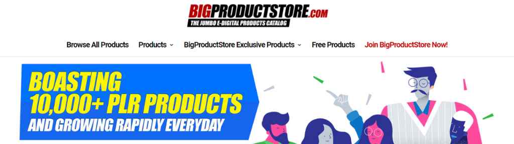 big-products-store-membership-sites-plr