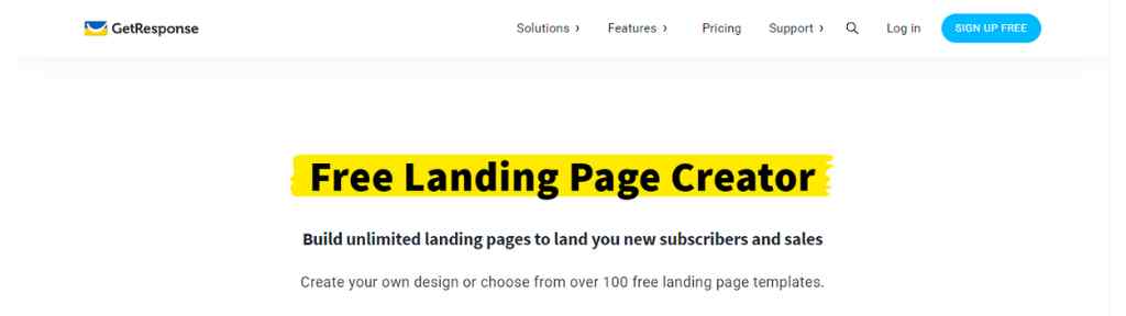 getresponse-landing-page-builder