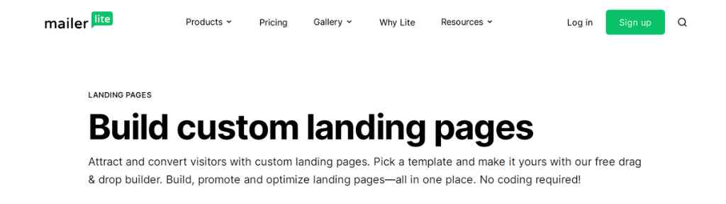 mailerlite-free-landing-page-builder