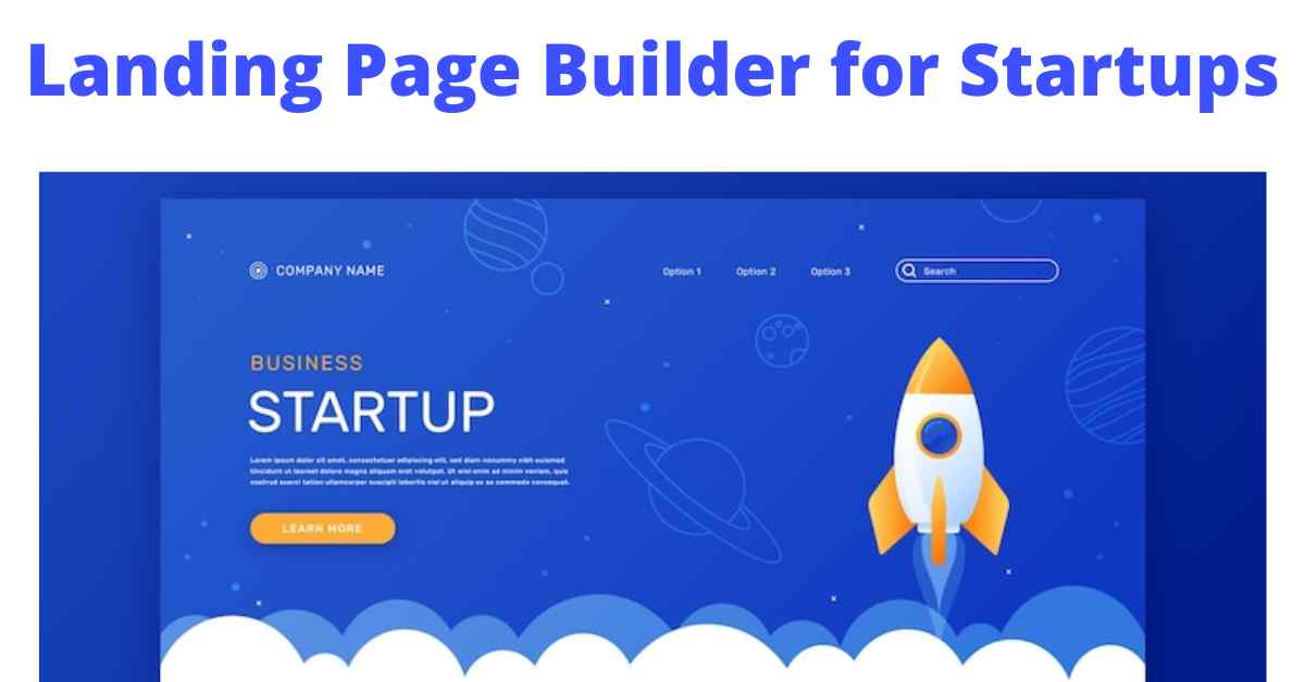 Simple landing page builder