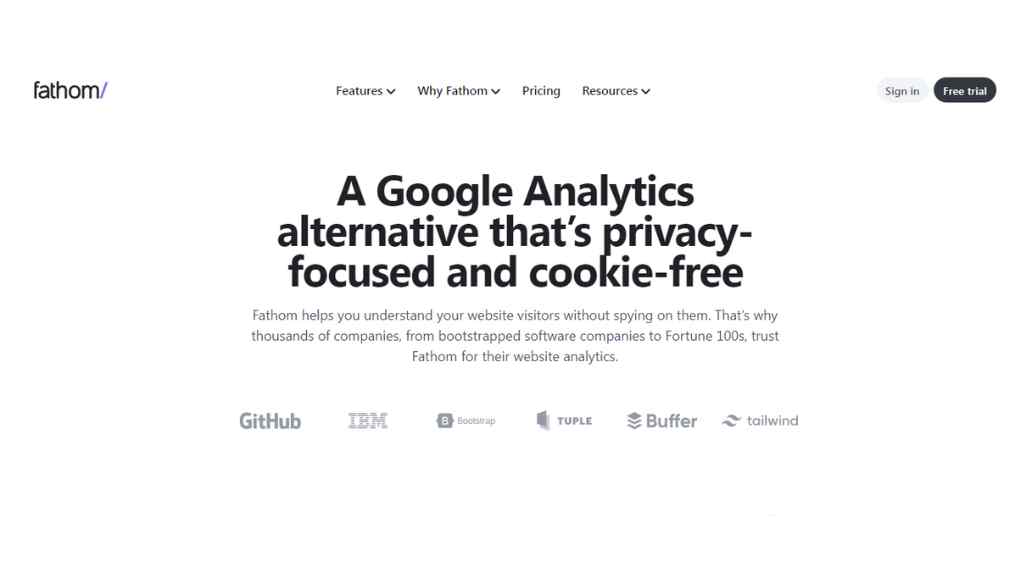 fathom analytics review the simple google analytics alternative