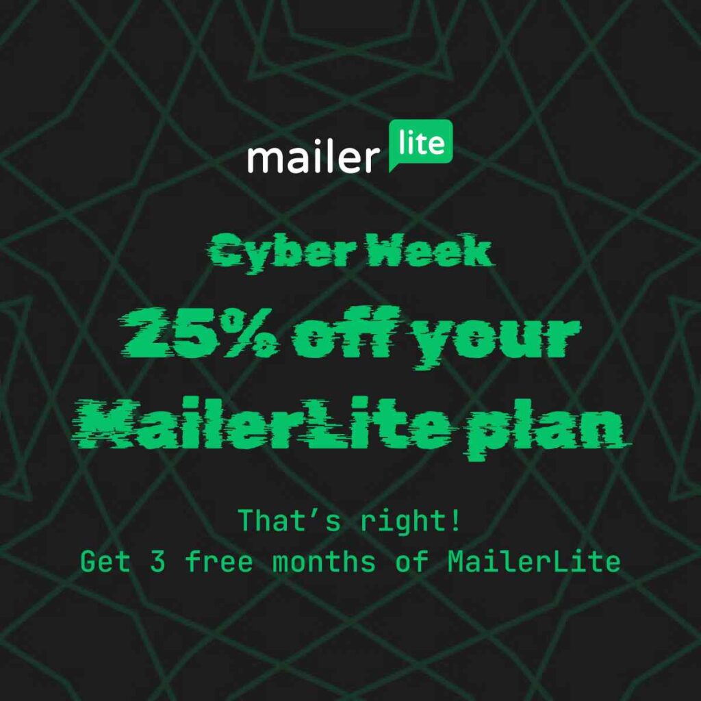 mailerlite-cyber-week-offer
