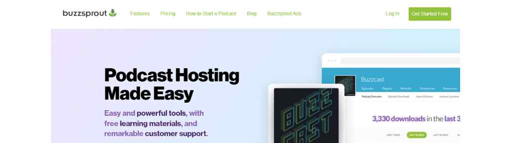 podcasting-tools-&-free-podcast-hosting-buzzsprout