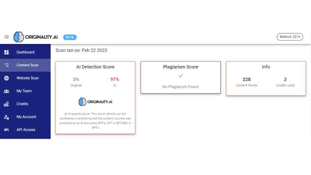 AI-detection-report-by-originality-ai-for-Inkforall-content