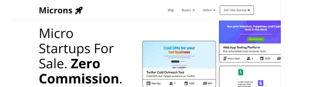 microns-marketplace-to-buy-sell-microstartups-at-zero-commission