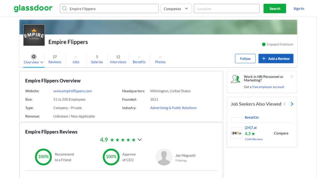 Empire-Flippers-employee-reviews-from-glassdoor