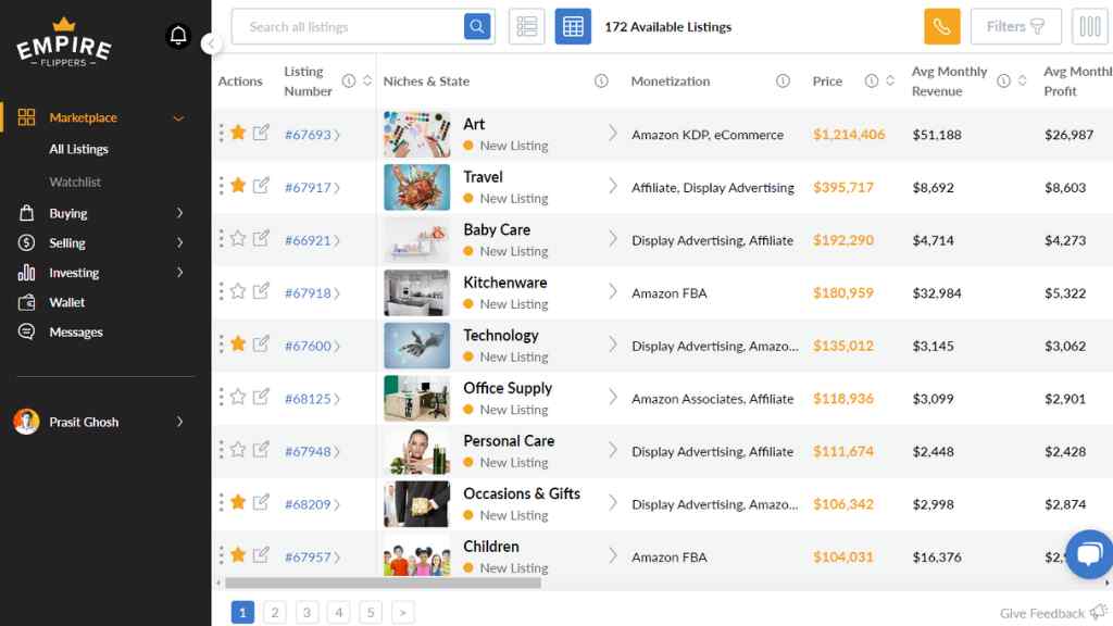 Empire-Flippers-Marketplace