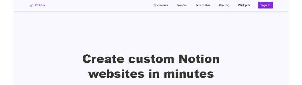 potion-so-website-builder-for-notion