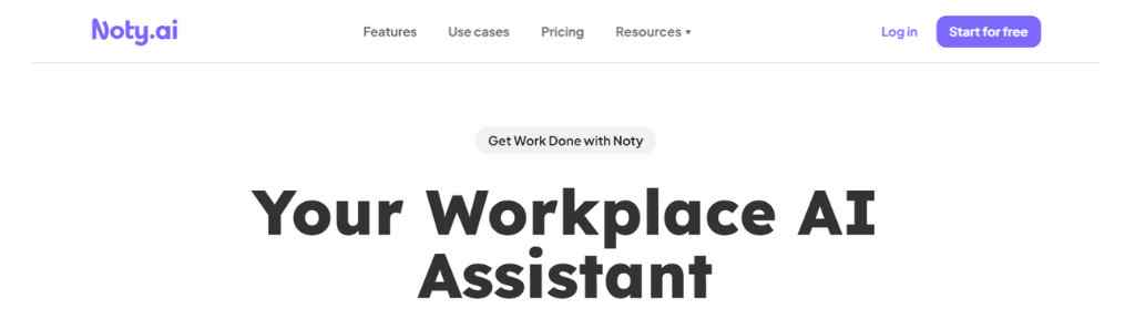workplace-ai-assistant-for-zoom-noty-ai