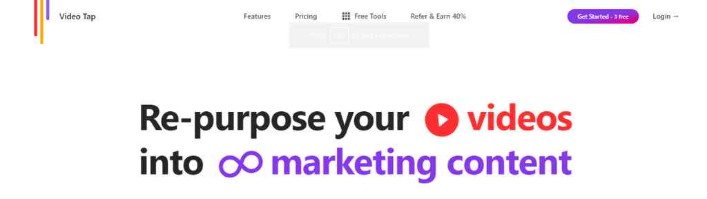 free-content-repurposing-tool-videotap