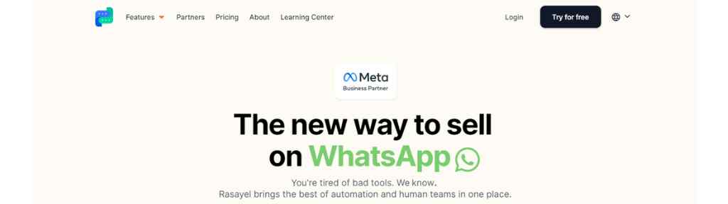 Whatsapp-platform-for-sales-team-rasayel