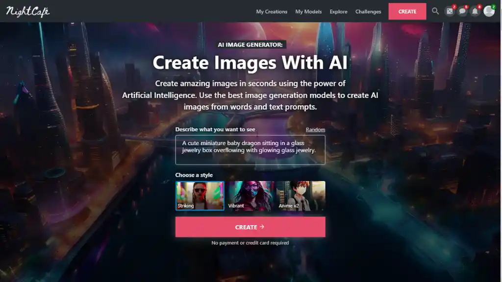 Free-AI-Image-generator-Nightcafe-AI
