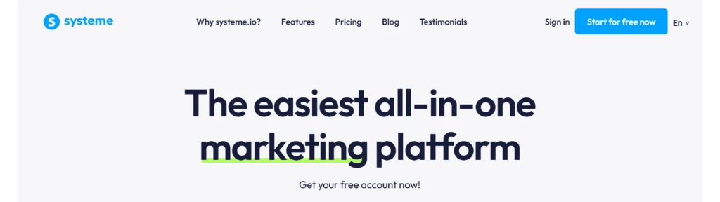 free-sales-funnel-software-systeme-io