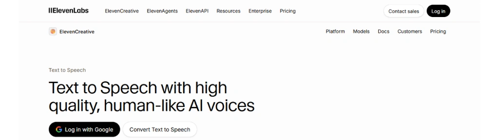 Elevenlabs-text-to-speech-tools