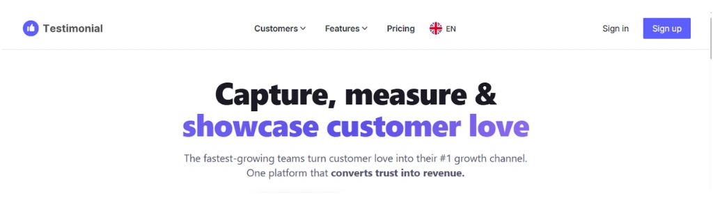 testimonial widget for website testimonialto
