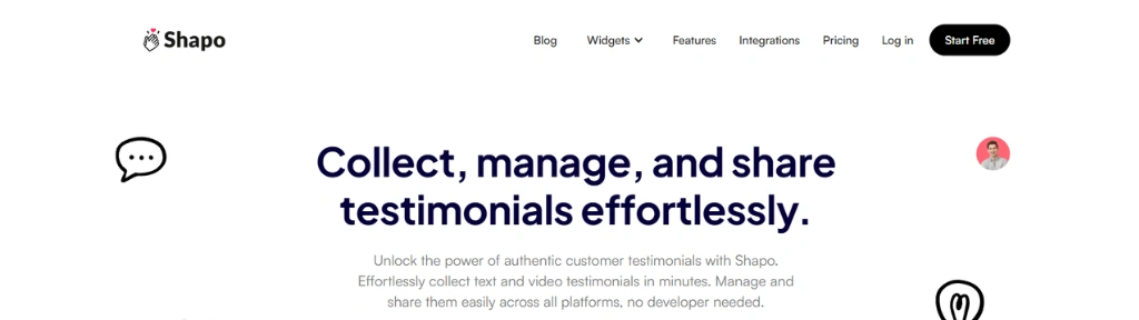 wall of love testimonial tool shapo
